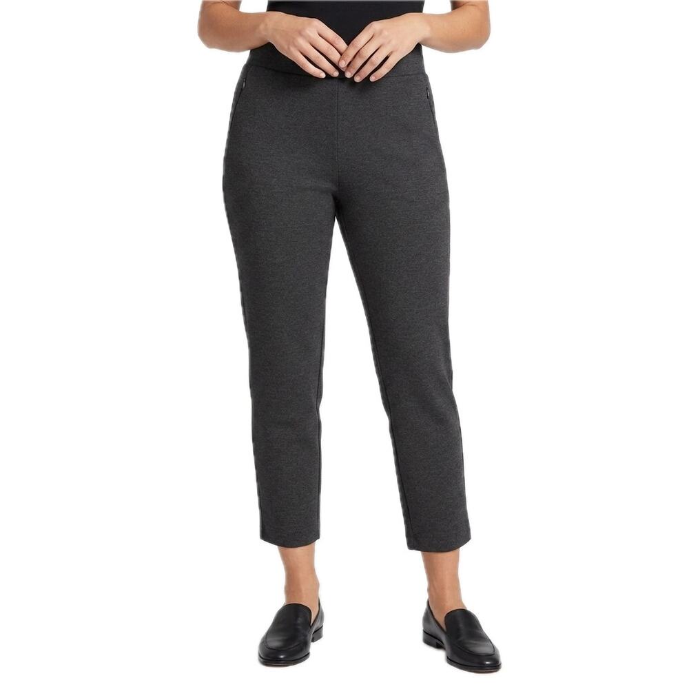 Universal Standard Charcoal Gray Smart Signature Ponte Pants size 10 / 12 / XS